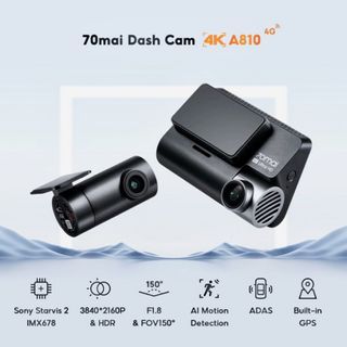70mai A810 4K Dash Cam With Local Warranty