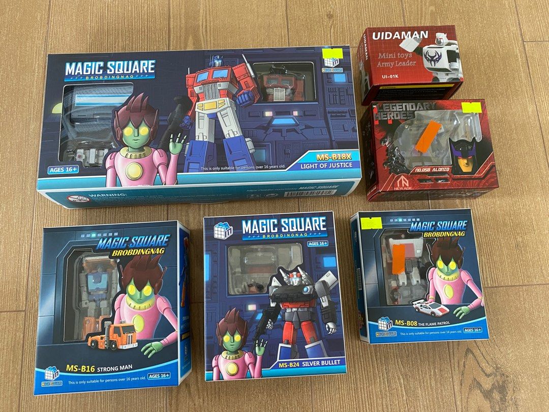 變形金剛Transformers (不散買) Magic Square, New Age, 興趣及遊戲