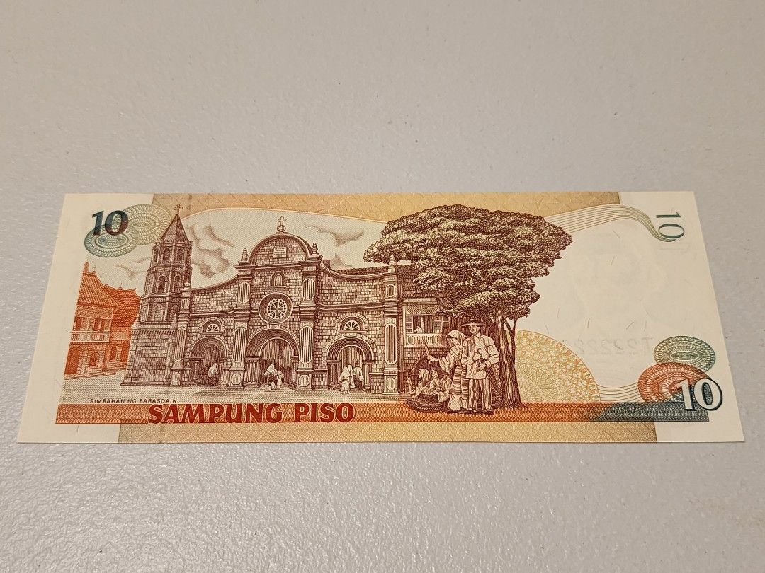 菲律賓披索紙幣solid 3 333333 號碼, 興趣及遊戲, 收藏品及紀念品, 錢幣- Carousell