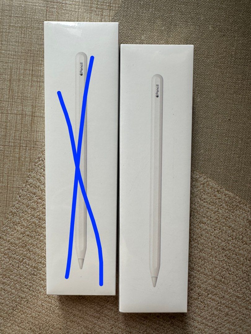 全新未開封Apple Pencil (2nd generation A2051), 手提電話, 平板電腦