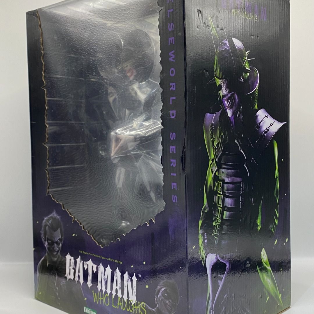 【現貨】全新日版 壽屋 Kotobukiya DC Else World 《BATMAN Who Laughs》蝙蝠俠 狂笑蝙蝠 1/6 ...
