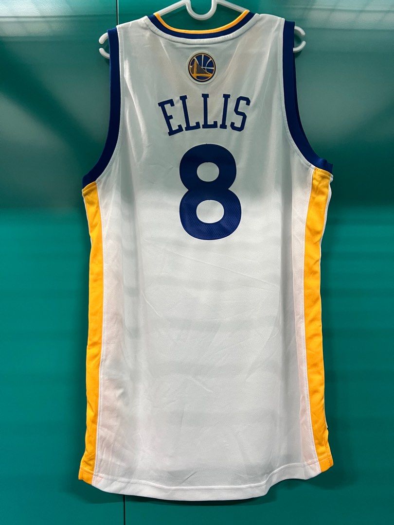 Monta Ellis Golden State Warriors #8 Adidas White NBA Jersey XXL (2XL)
