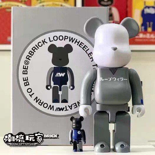 未開封bearbrick Medicom Toy Be@rbrick Bearbrick LOOPWHEELER