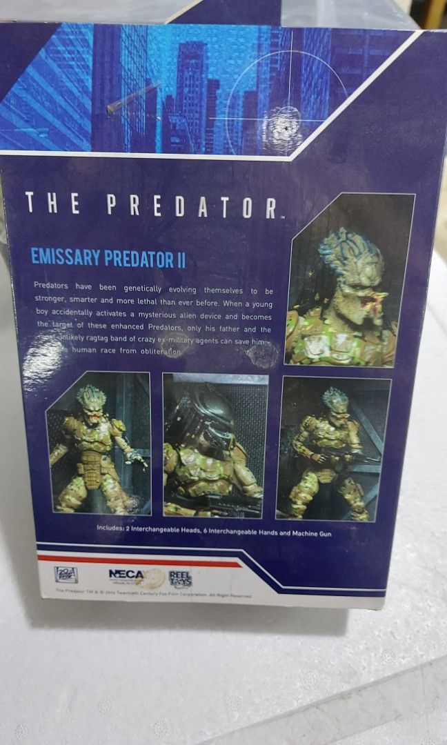 全新未開封NECA ULTIMATE ACTION FIGURE EMISSARY PREDATOR II, 興趣及