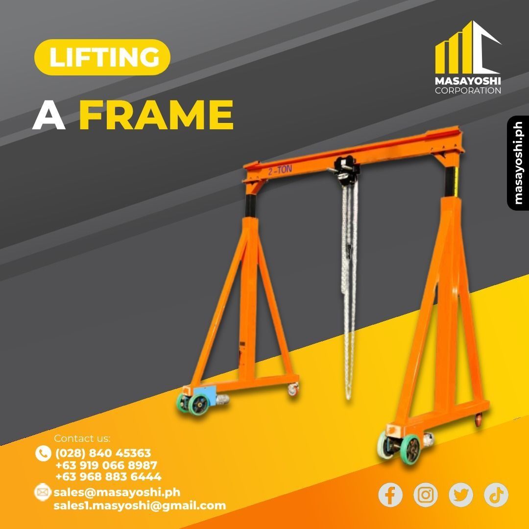 A Frame Lifting Frame Lifting Equipment Gantry Crane Lifter
