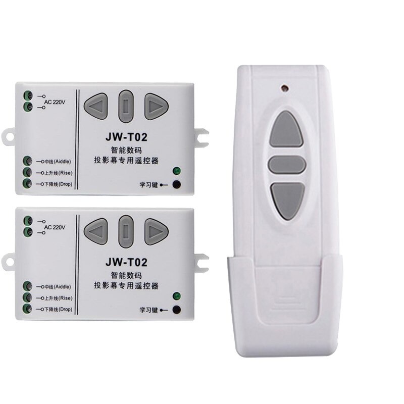 AC220V motor remote switch controller Projection screen Motor Wireless ...