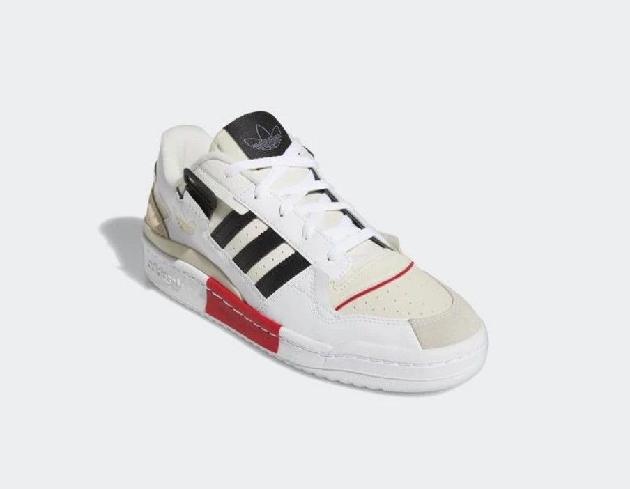 adidas forum exhibit low red