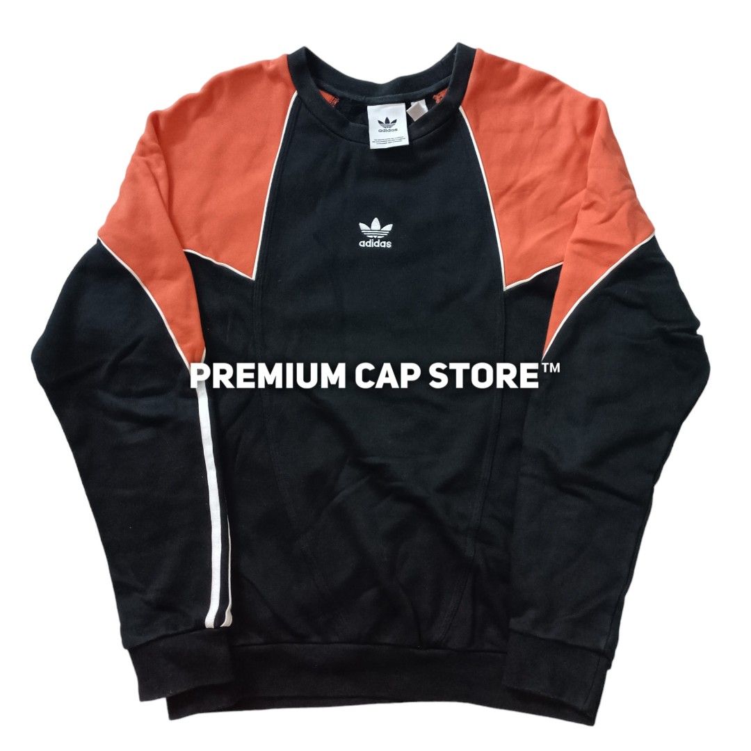 Big trefoil crew sweatshirt online