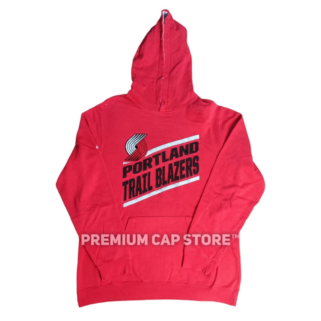 ADIDAS x NBA PORTLAND TRAIL BLAZERS HOODIE Men s Fashion Tops
