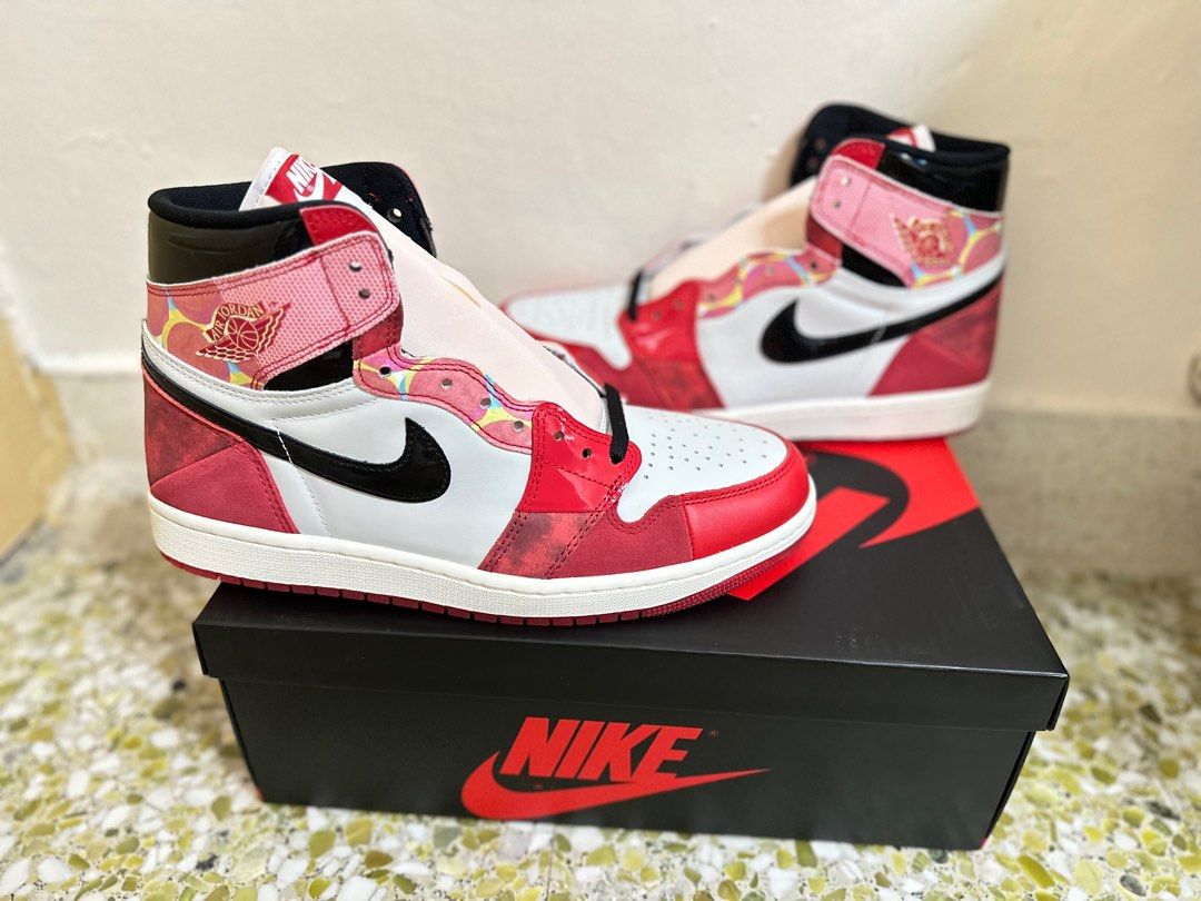 Air jordan shop 1 high spiderman