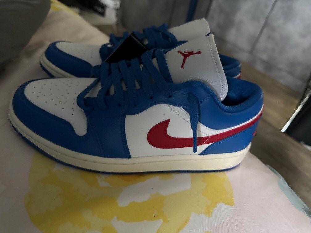 Air Jordan 1 Low Sport Blue Men s Fashion Footwear Sneakers