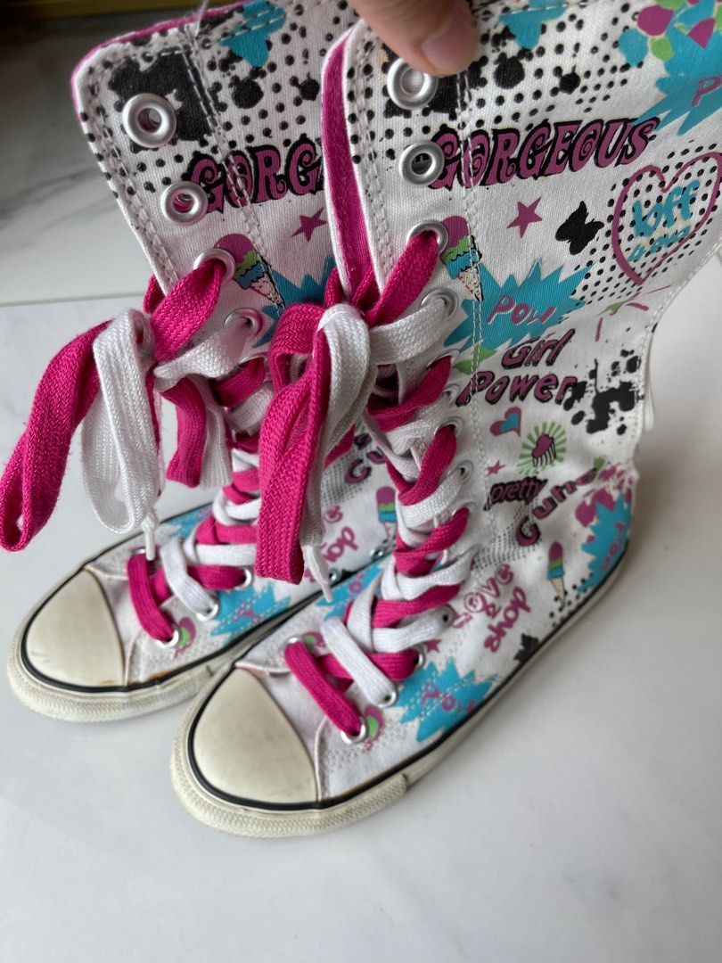 Girl shop power shoes