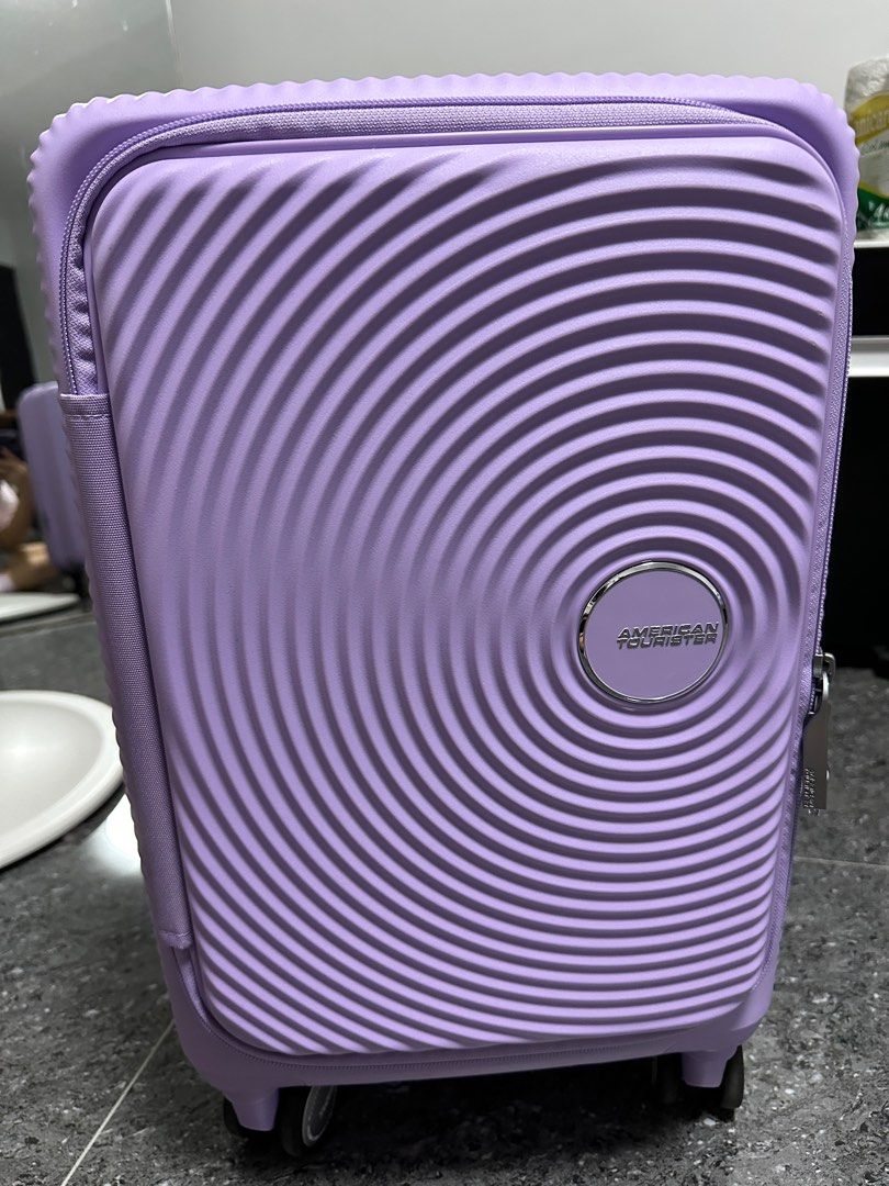 American tourister curio purple deals