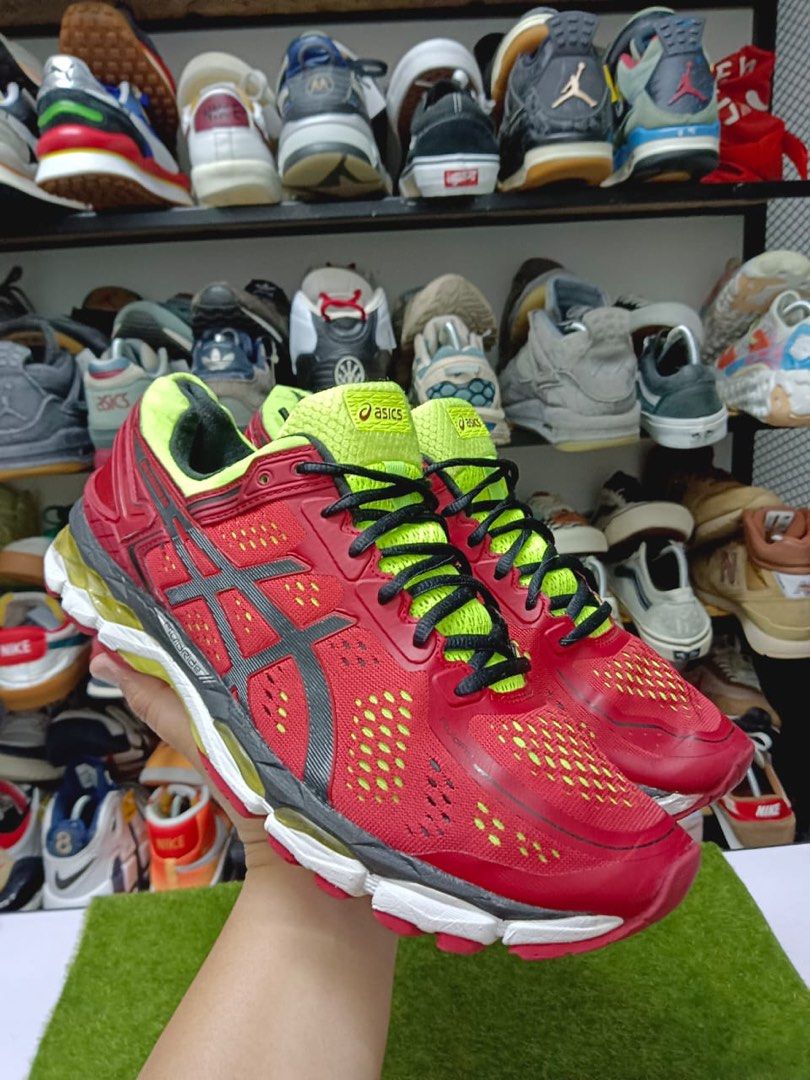Asics gel kayano 22 red on sale