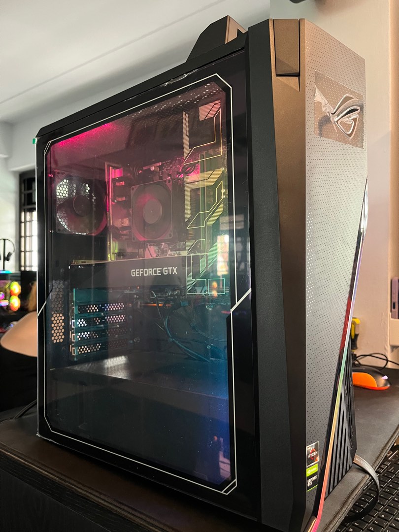 ASUS ROG Gaming Desktop Computer PC CPU Processor AMD Ryzen Storage