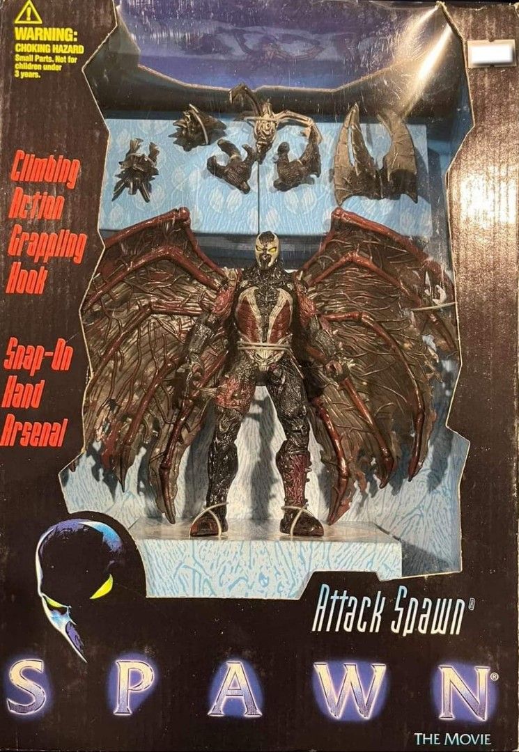 ATTACK SPAWN McFarlane Toys Spawn The Movie Action Figure 1997, Hobbies   Toys, Toys  Games on Carousell