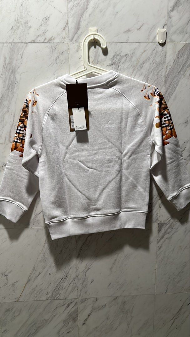 Burberry sweater discount kids silver