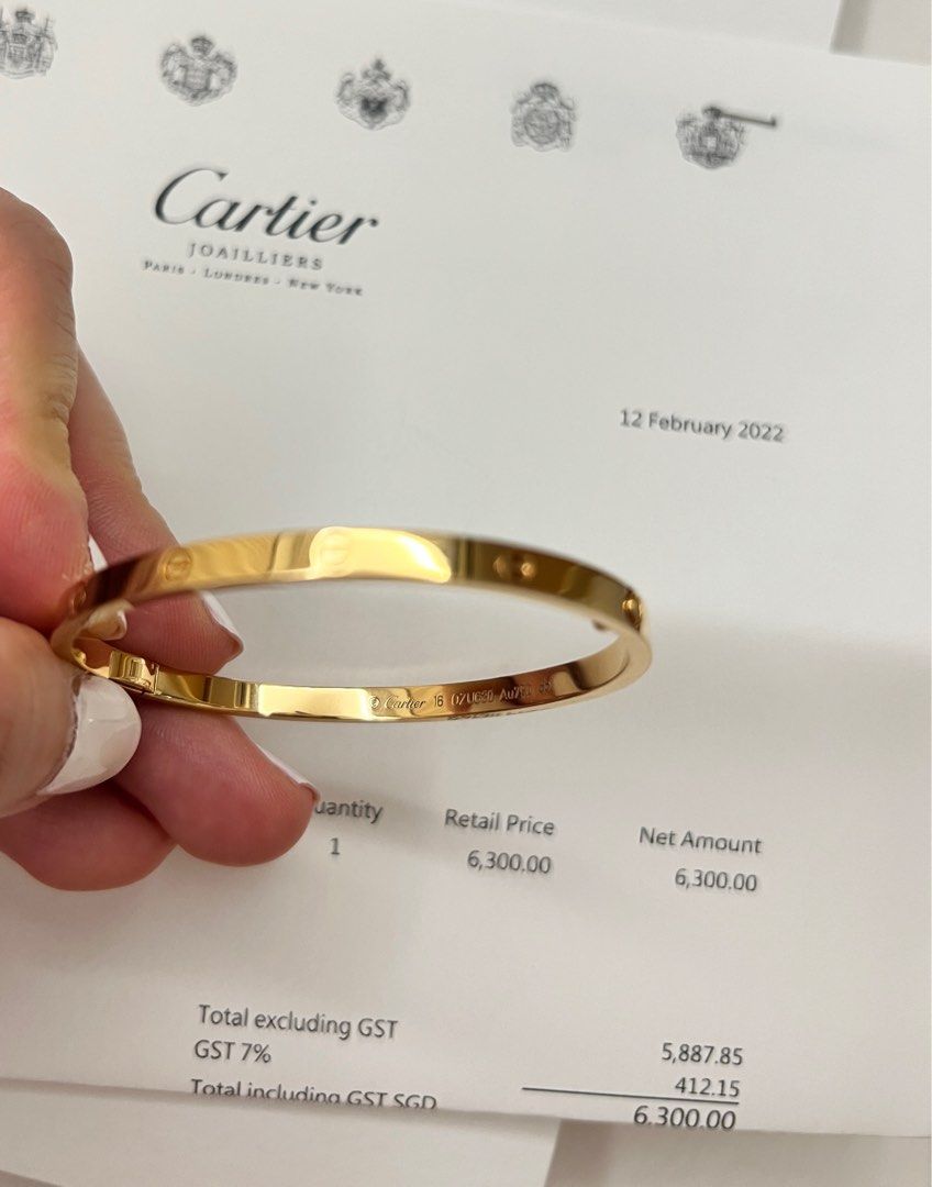 Cartier screw hotsell bracelet price