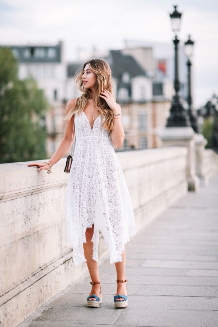Ros tiered lace hot sale dress