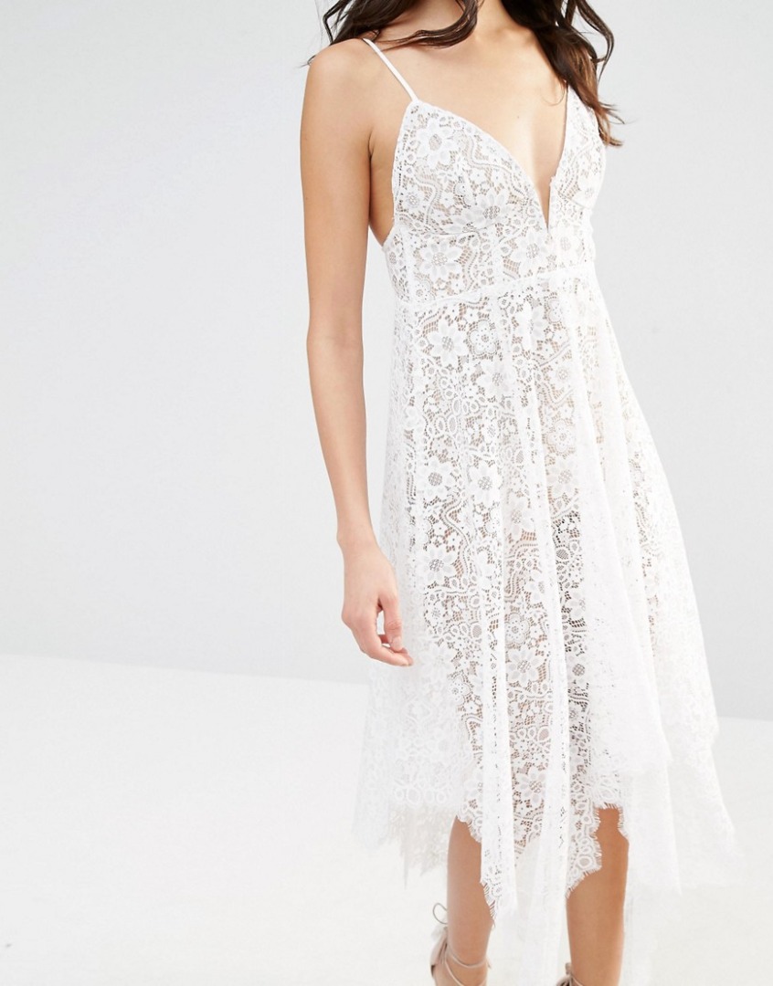 Love by design lace midi dress clearance
