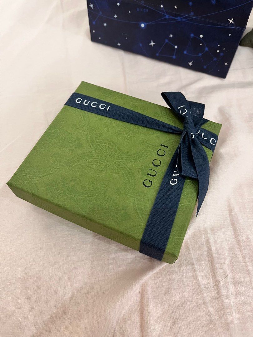 Gucci, Other, Authentic Gucci Green Wallet Box Gift Box