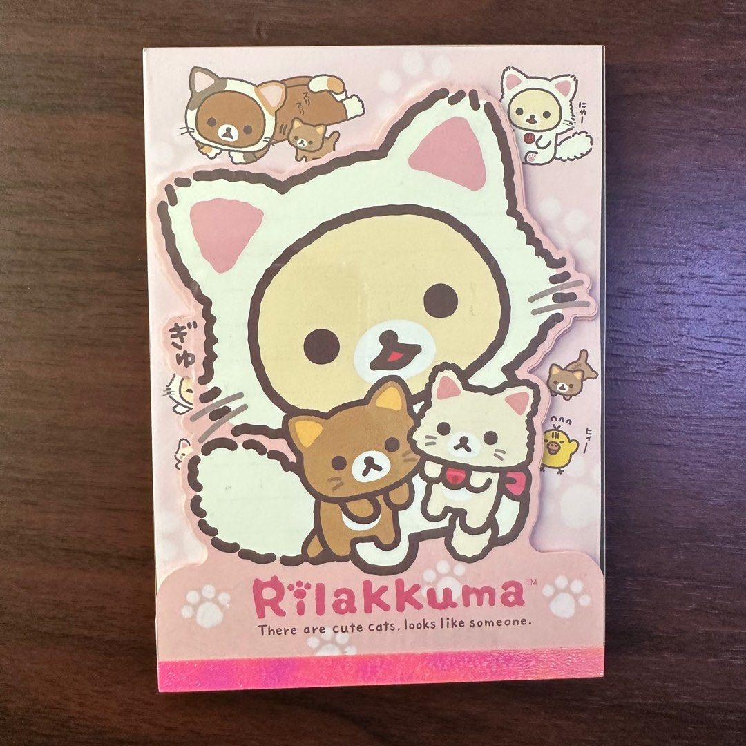 [Authentic] Rilakkuma Memo Pad from Japan on Carousell