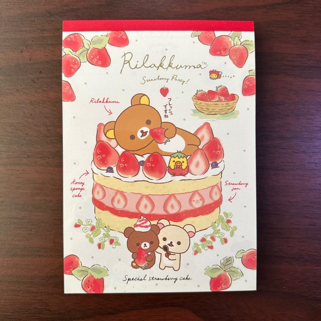 [Authentic] Rilakkuma Memo Pad from Japan on Carousell