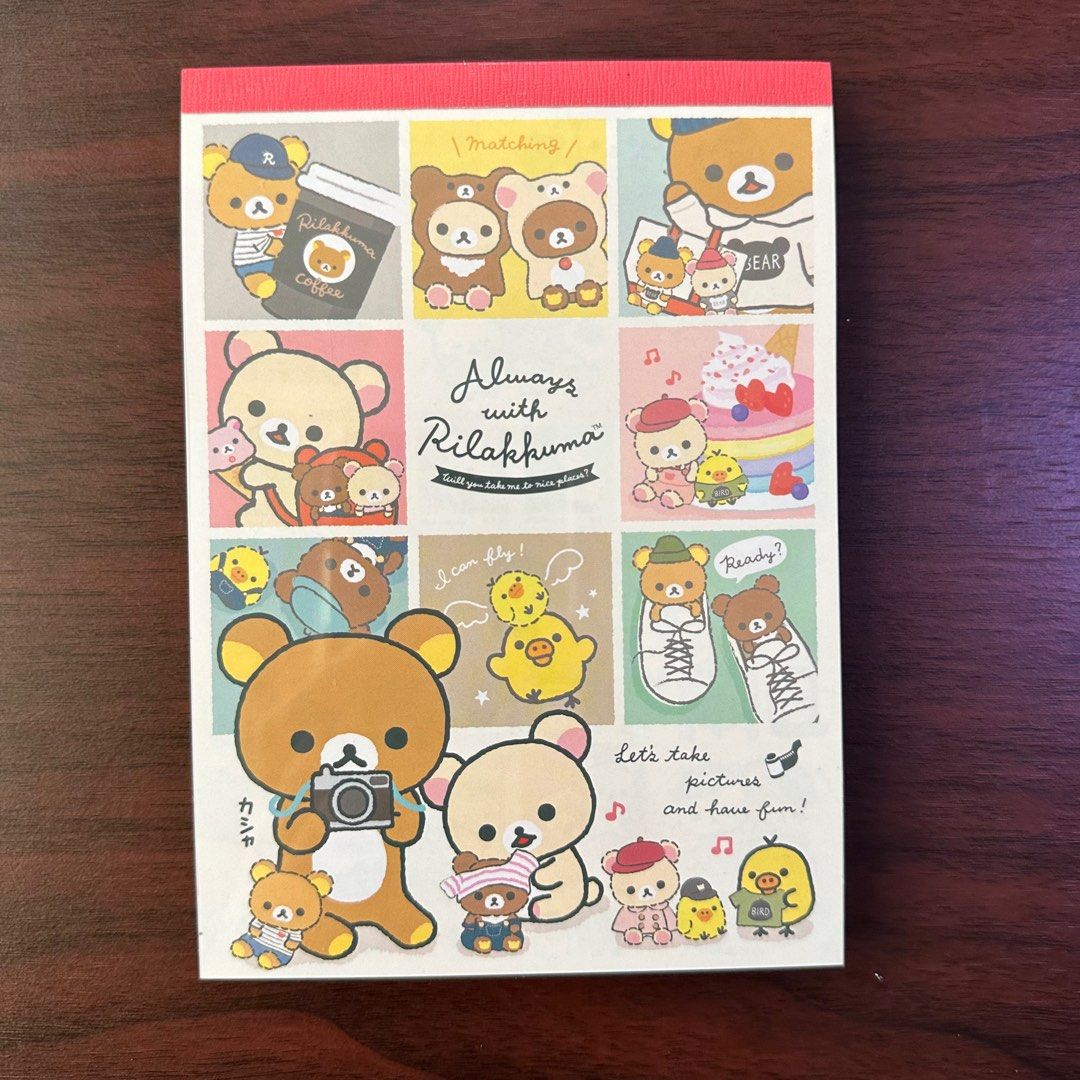 [Authentic] Rilakkuma Memo Pad from Japan on Carousell