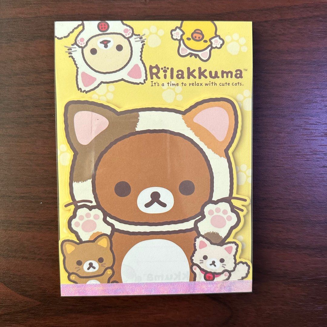 [Authentic] Rilakkuma Memo Pad from Japan on Carousell