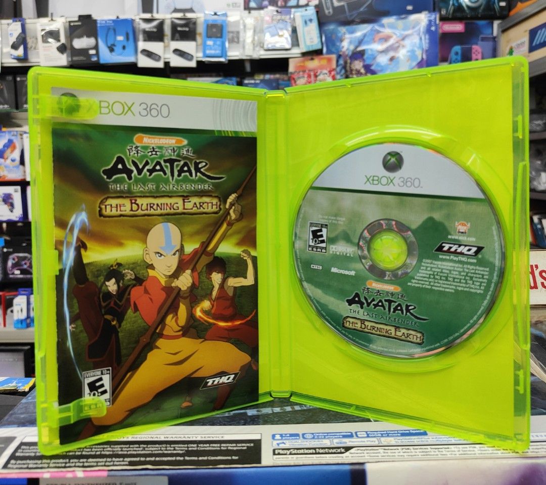 Avatar burning outlet earth xbox 360
