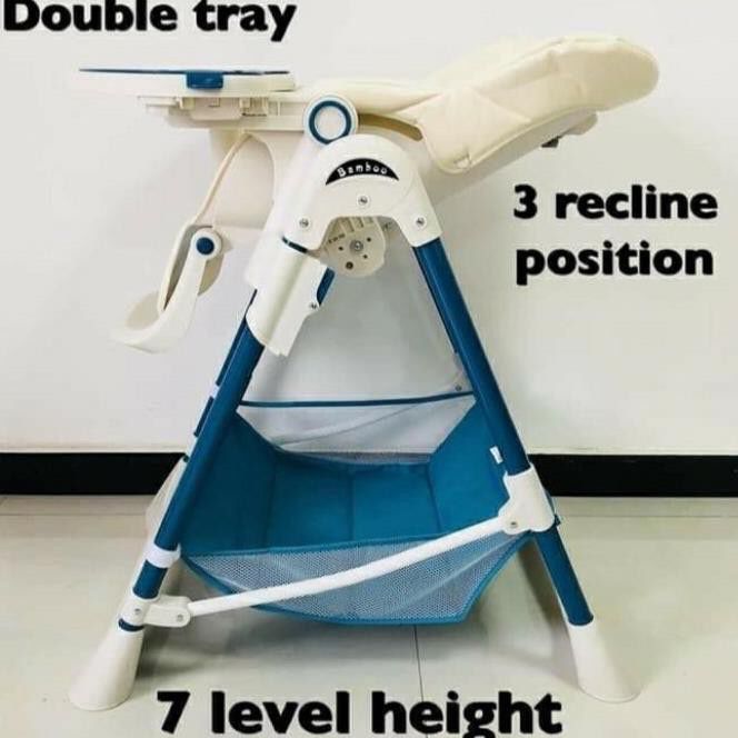 High chair pliko 2025 bamboo