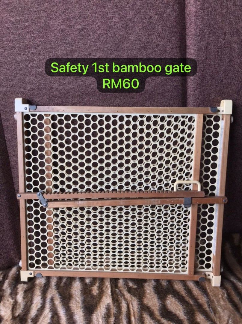 Safety first bamboo gate discount