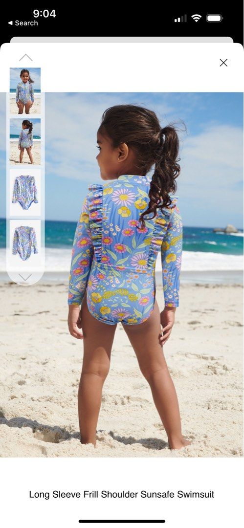 Sunsafe swimsuit sales baby girl