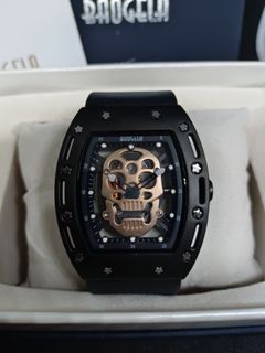 Baogela skeleton watch store