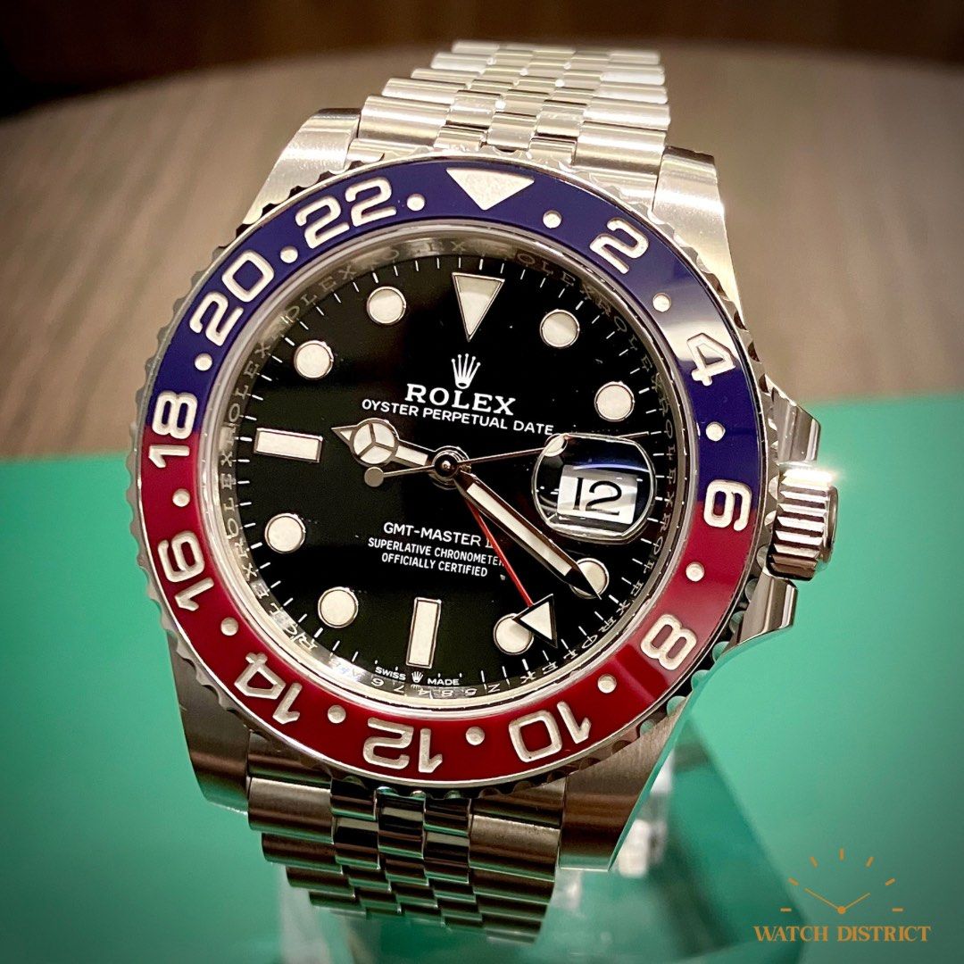 Gmt master hotsell ii pepsi jubilee