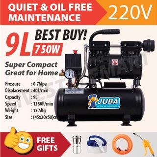 WHY WAIT? ONLY $148/SET!!! While stock last. Cheapest in town! UPGRADED 750W 9 LITER OIL-FREE AIR COMPRESSOR!