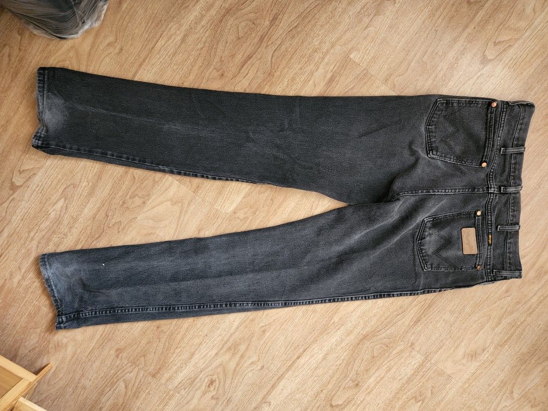 Black Wrangler 936WBK Men s Fashion Bottoms Jeans on Carousell