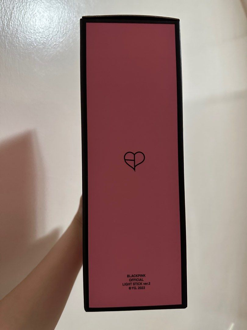 Blackpink Official Light Stick Ver. 2 (Category: K-Wave Merchandise) located in Quezon City. Submitted by bubbledeclutters (Listing ID 1252912860, Image 2). Description: RFS: Decluttering Mode of Payment: BPI/Gcash Shipping via Grab/Lalamove, GoGo Xpress.