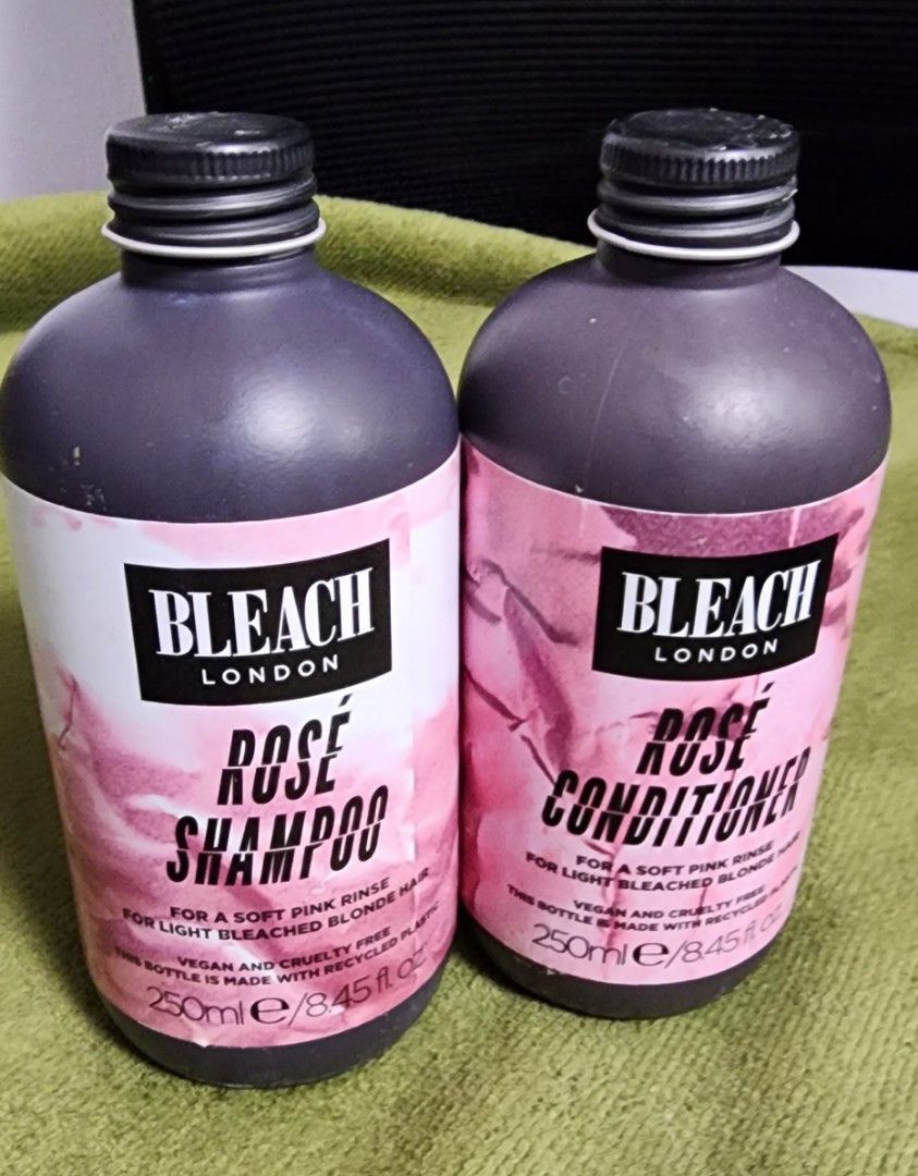 Bleach London Rose Shampoo & Conditioner, Beauty & Personal Care, Hair