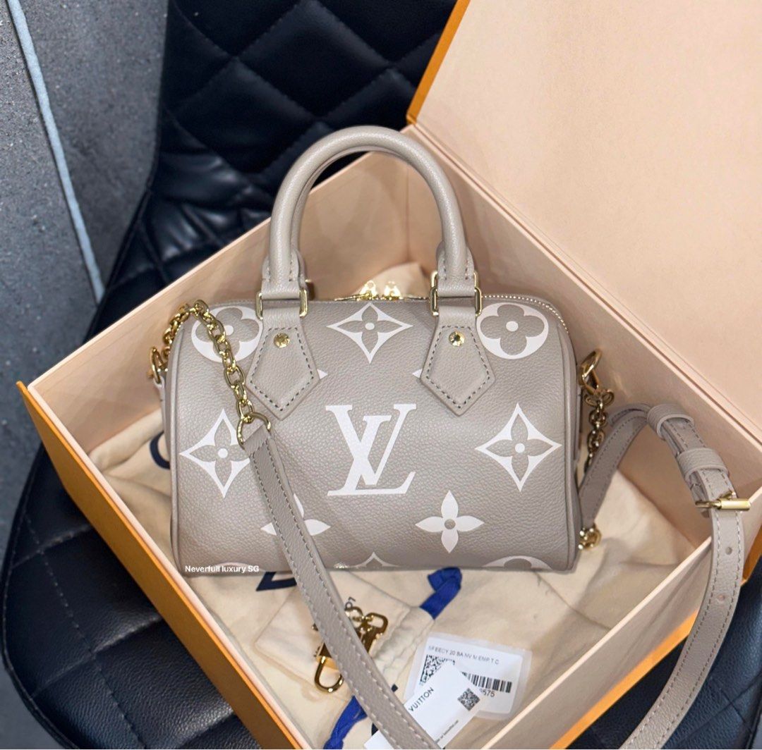 Lv Speedy 20 Small, Luxury, Bags & Wallets on Carousell