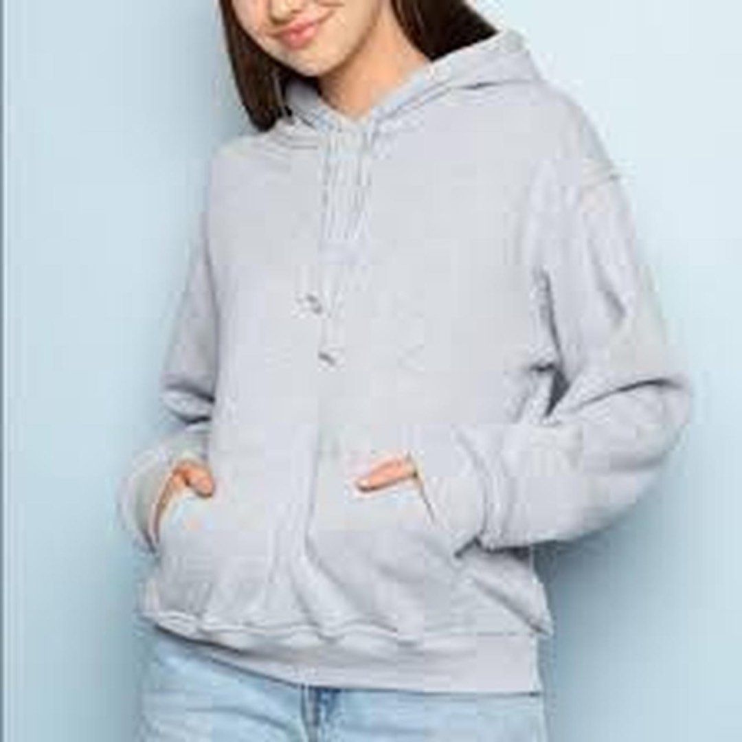 brandy melville grey zip up hoodie, Women's Fashion, Coats, Jackets and  Outerwear on Carousell