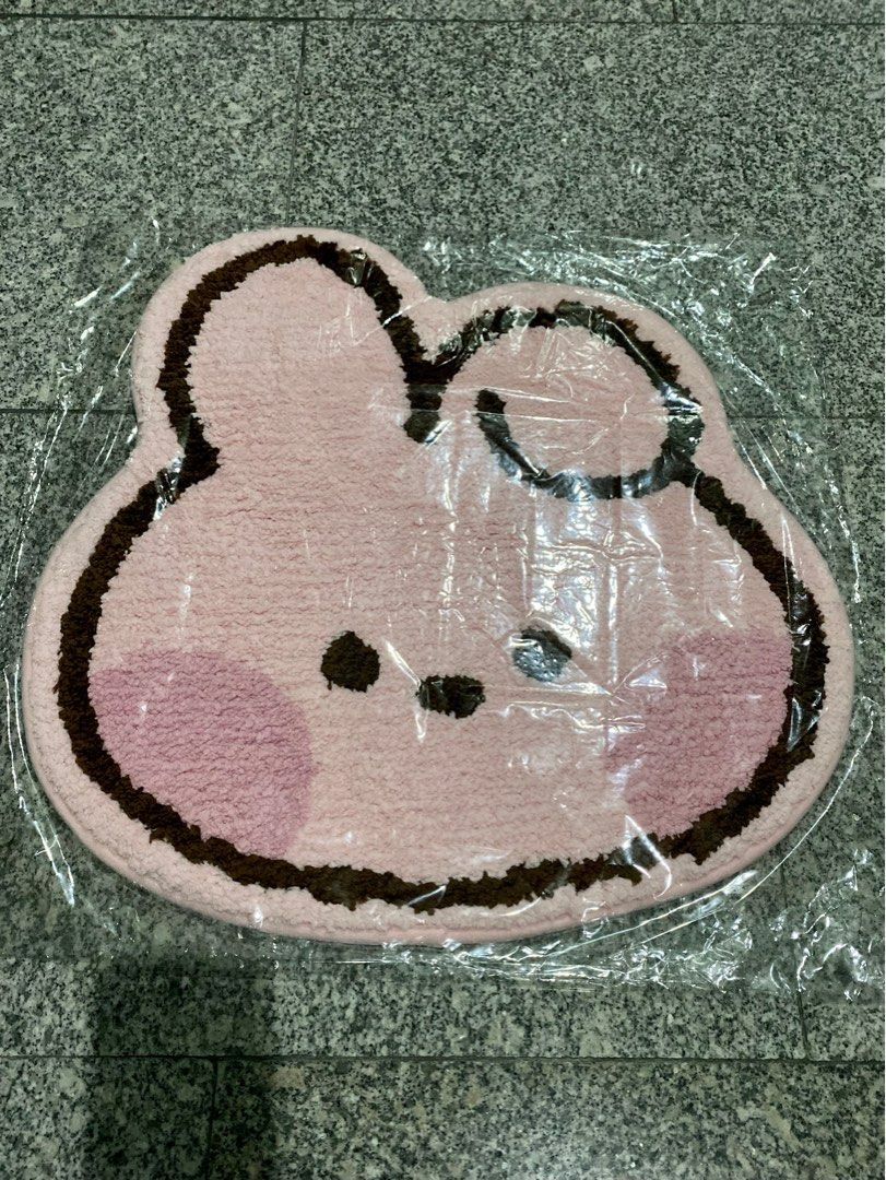 BT21 Minini Face Rug Cooky on Carousell