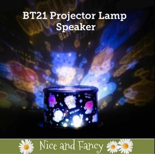 BT21 Minini Projector Mood Lamp Speaker