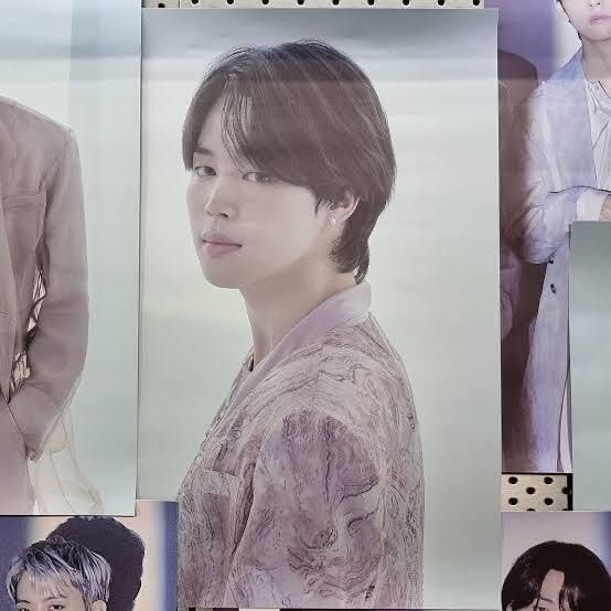 BTS Proof Poster Set - Jimin (Category: K-Wave Merchandise) located in Pasig City. Submitted by abibee (Listing ID 1252864992, Image 1). Description: Sealed On hand MOP BPI GCash.