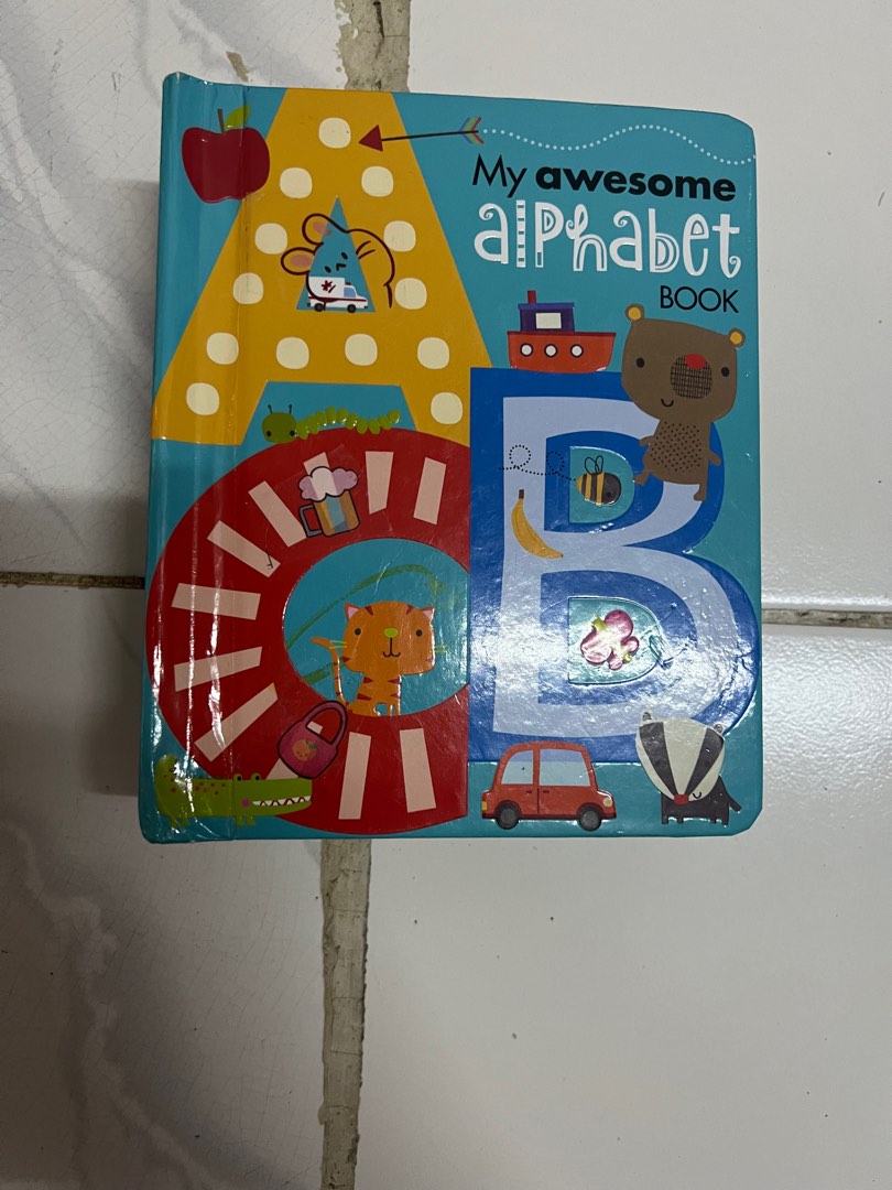 Buku Alfabet, Buku & Alat Tulis, Buku Anak-Anak Di Carousell