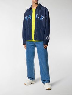 Calvin Klein 205W39NYC x Raf Simons Yale Logo Zip Up Jacket