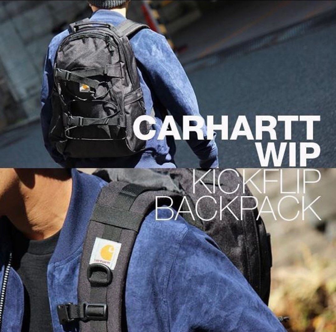 carhartt wip kickflip backpack Men s Fashion Bags Backpacks on