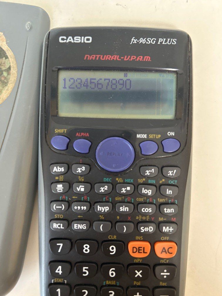 Casio 96 top