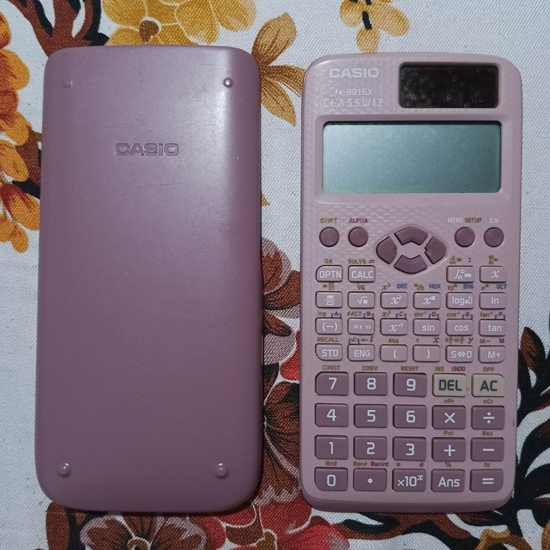 Casio FX-991ex Scientific Calculator (Pink), Hobbies & Toys, Stationery &  Craft, Stationery & School Supplies on Carousell
