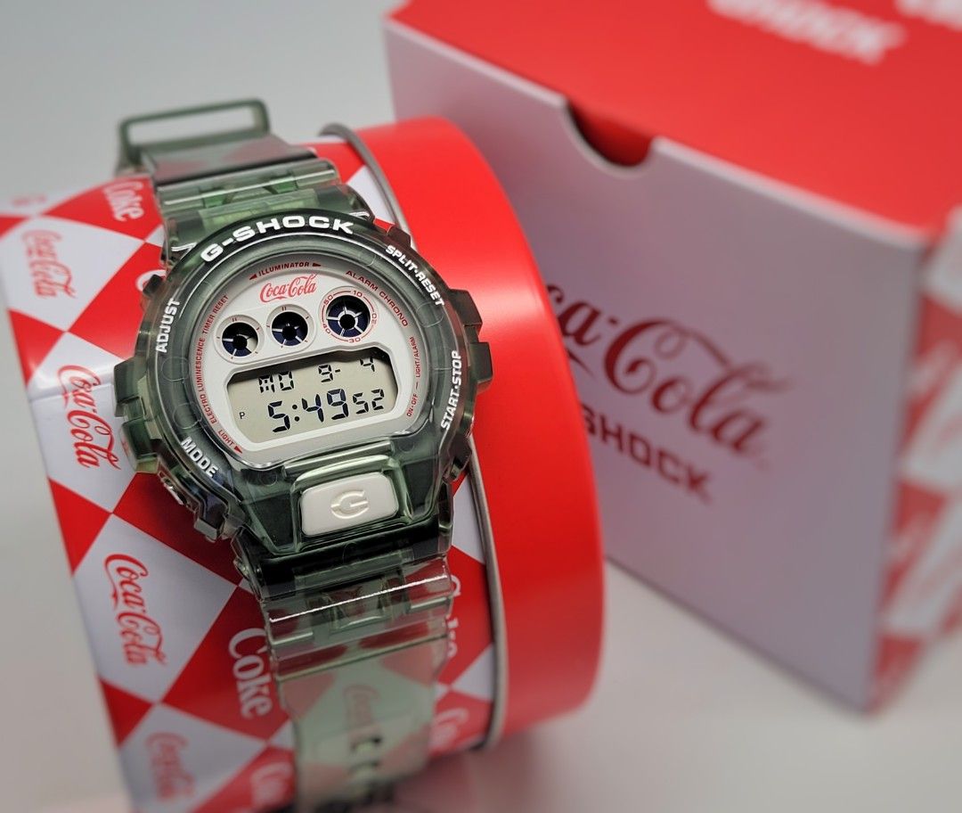 Casio G-shock GSHOCK LIMITED GSHOCK X Coca-Cola MADE IN JAPAN 全新